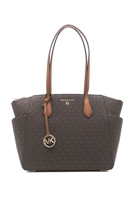 Dark brown/acorn faux leather Marilyn . Michael Kors | 30S2G6AT2B252BRN/ACORN